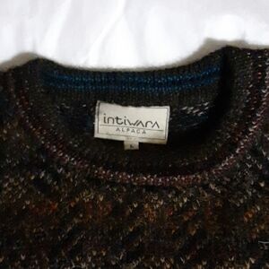 Intiwara Alpaca Men's Multicolor Sz L Sweater